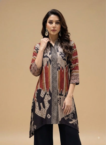Women’s Printed Kurta Palazzo Set | Ethnic Wear